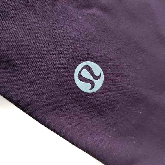 Lululemon Full Length Purple Leggings with Side Pockets -  2 - Picture 4 of 5